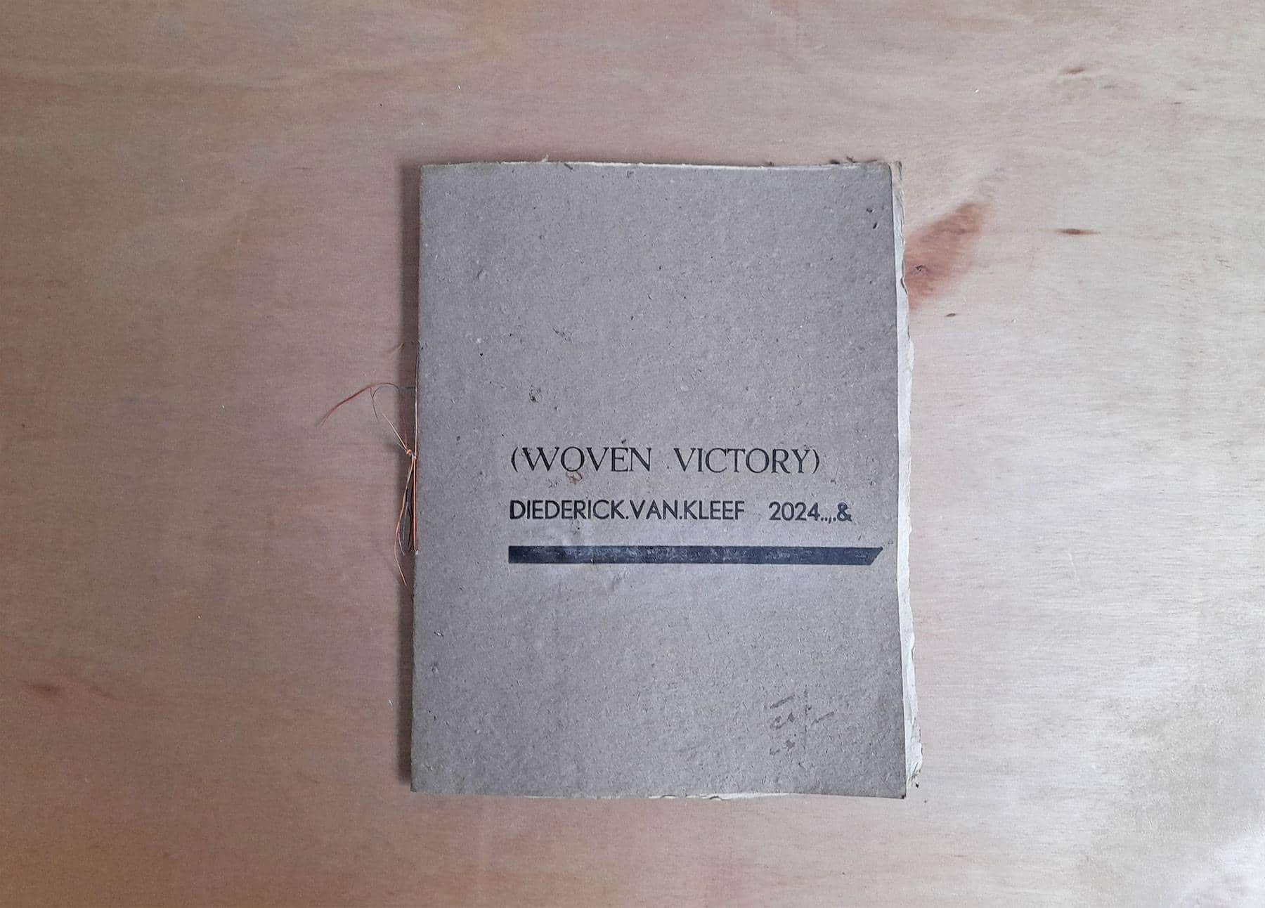 Woven Victory - Diederick van Kleef, 2024
